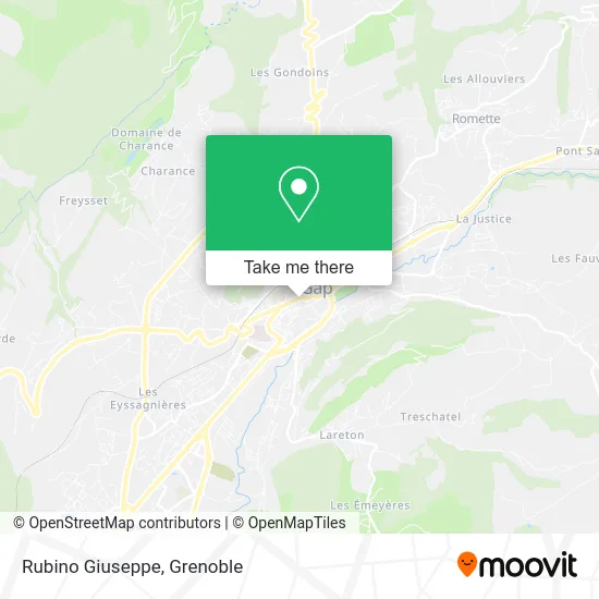 Rubino Giuseppe map