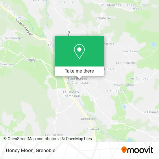 Honey Moon map