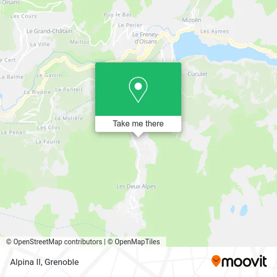 Alpina II map