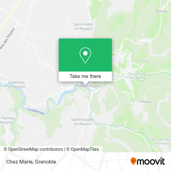 Chez Marie map