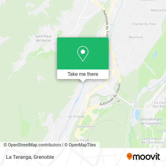 La Teranga map