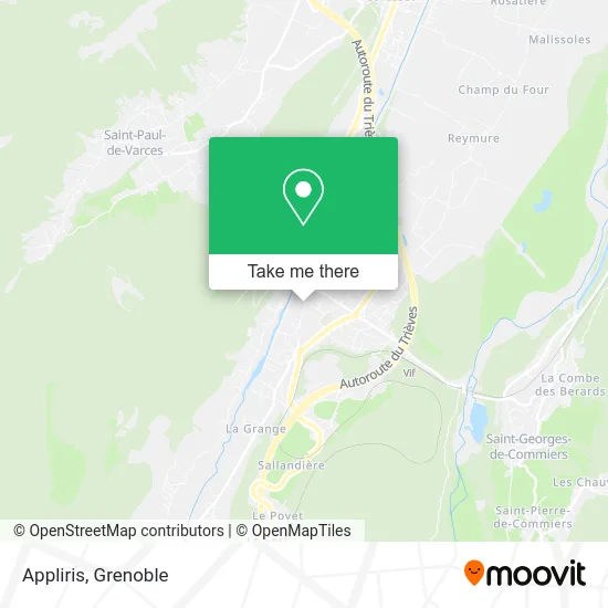 Appliris map