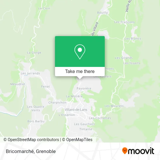 Bricomarché map