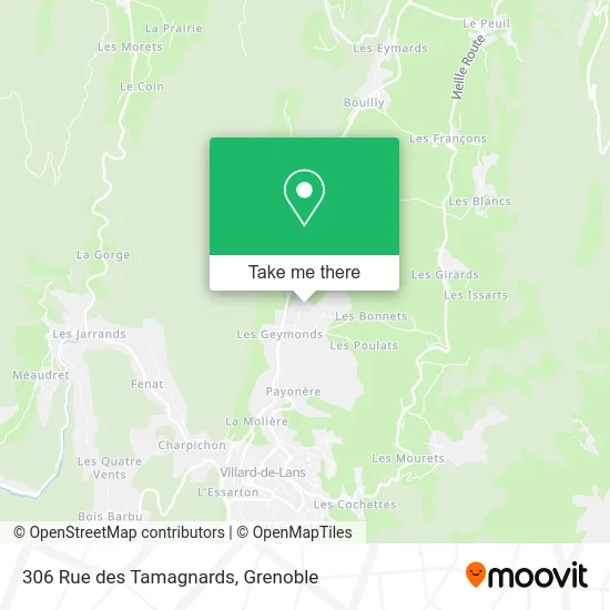 306 Rue des Tamagnards map