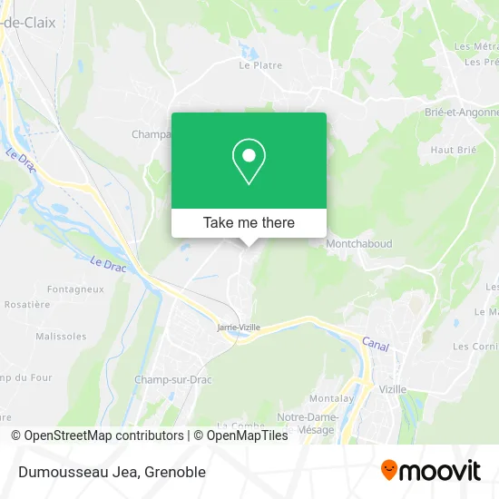 Dumousseau Jea map