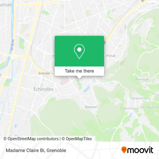 Madame Claire Bi map