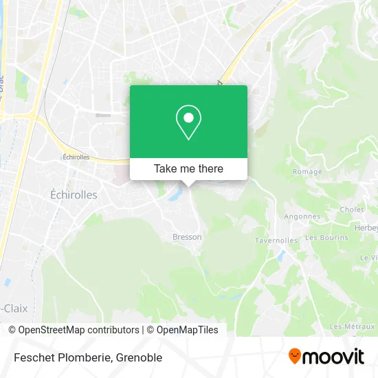 Feschet Plomberie map