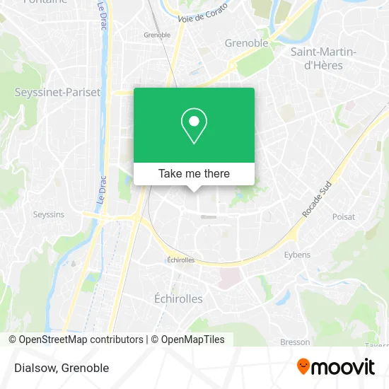 Dialsow map