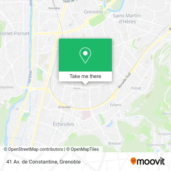 41 Av. de Constantine map