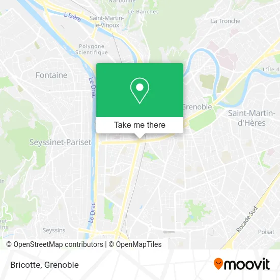 Bricotte map