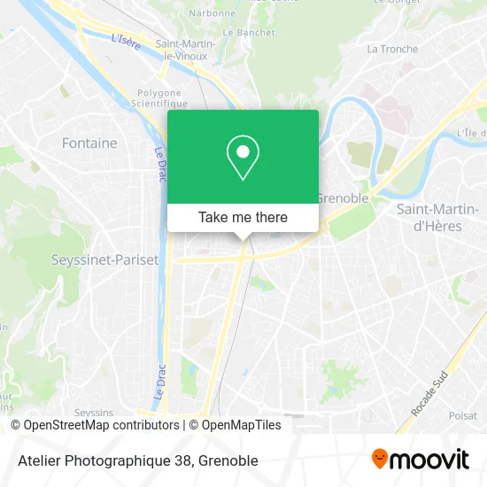 Atelier Photographique 38 map
