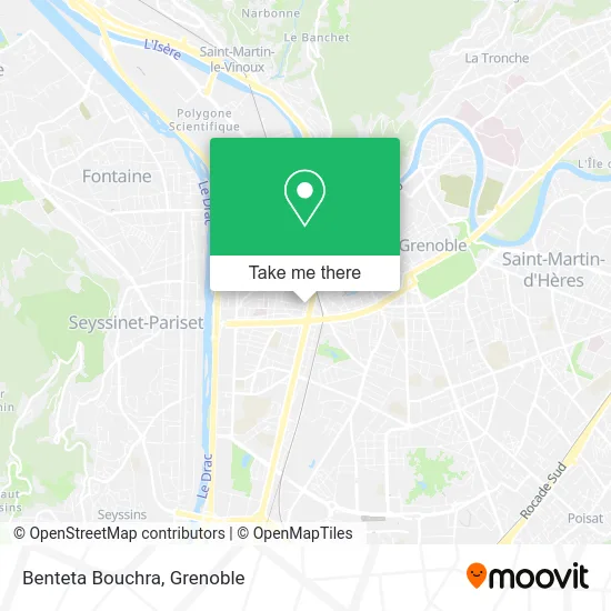Benteta Bouchra map