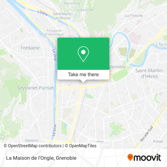 La Maison de l'Ongle map