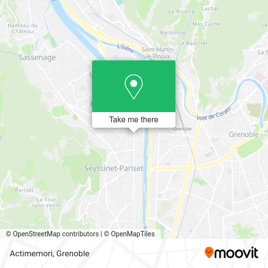 Actimemori map
