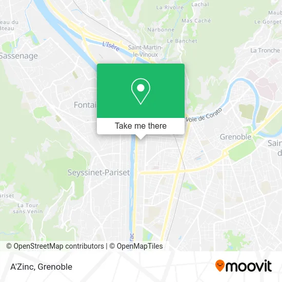 A'Zinc map