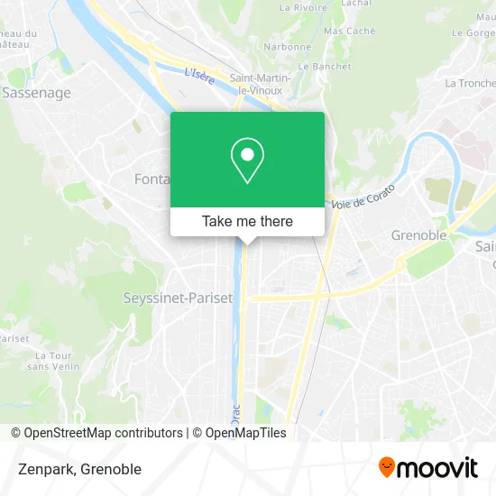 Zenpark map