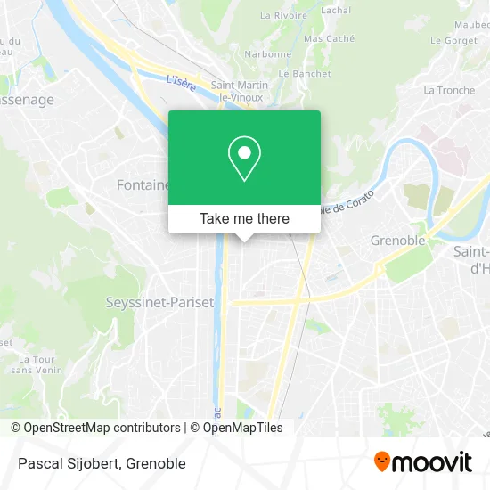 Pascal Sijobert map