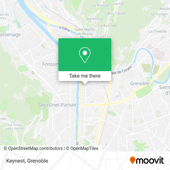 Keynest map