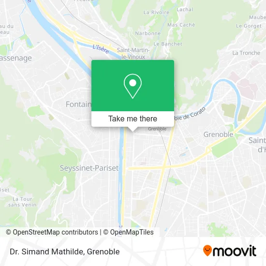 Dr. Simand Mathilde map