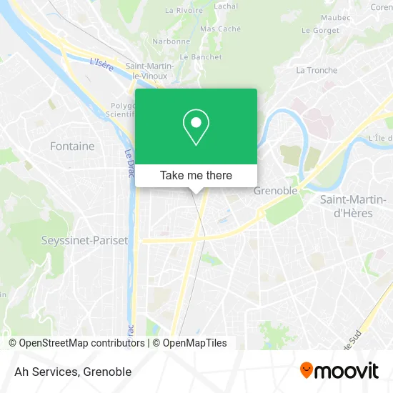 Ah Services map