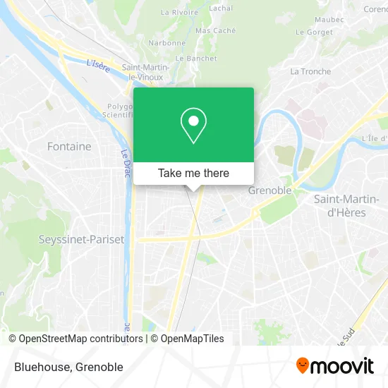 Bluehouse map