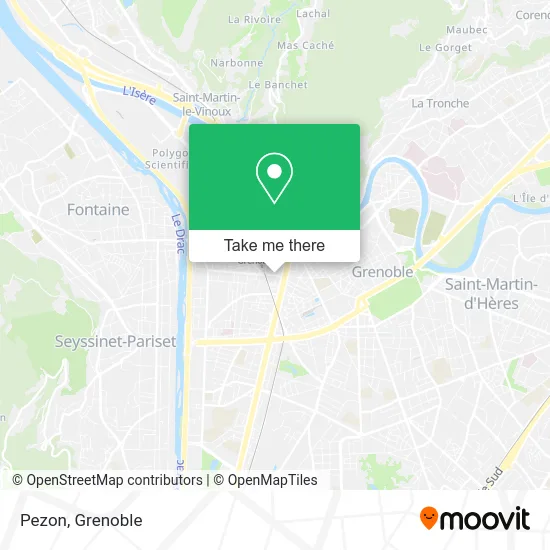 Pezon map