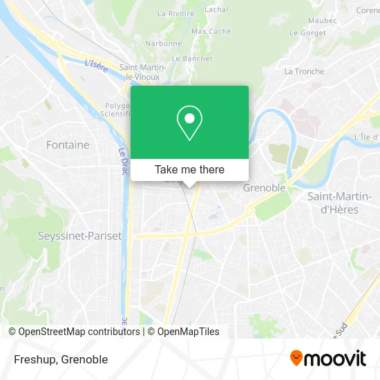 Freshup map