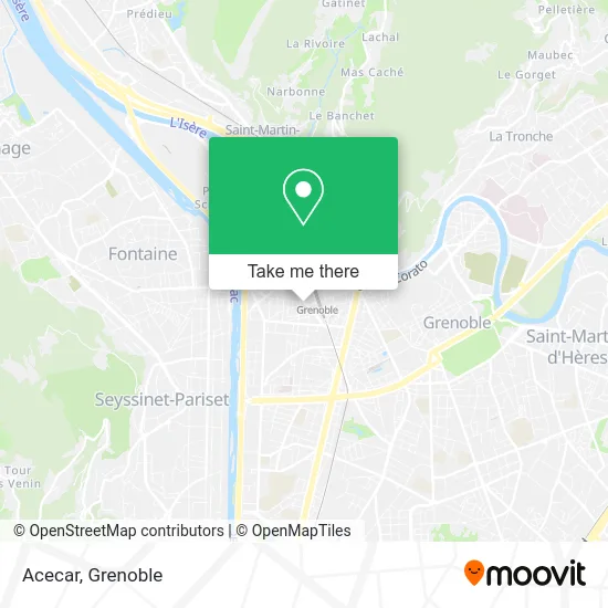 Acecar map