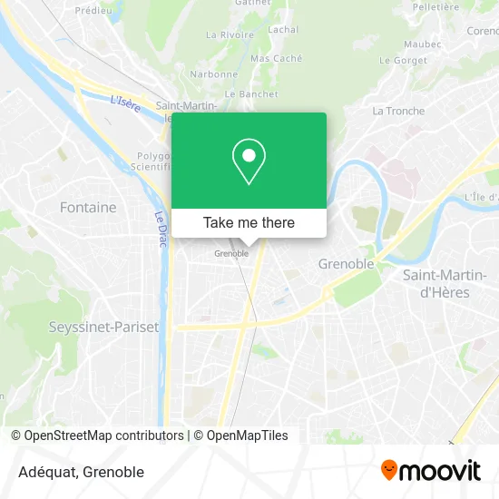 Adéquat map