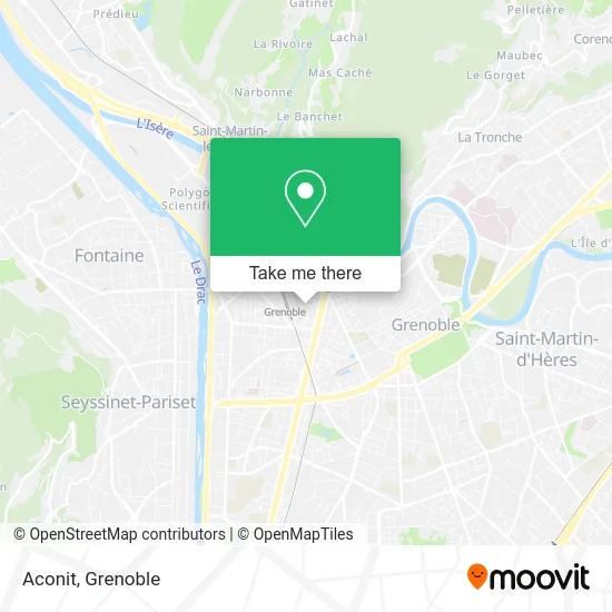Aconit map