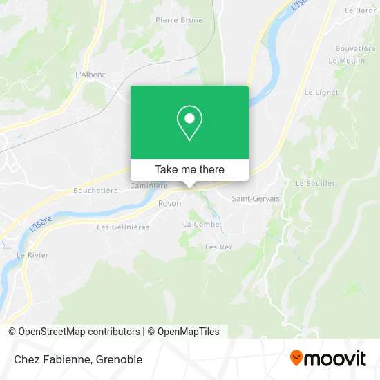 Chez Fabienne map
