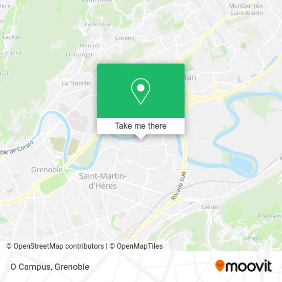 O Campus map