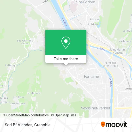 Sarl Bf Viandes map