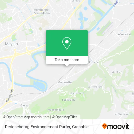Derichebourg Environnement Purfer map
