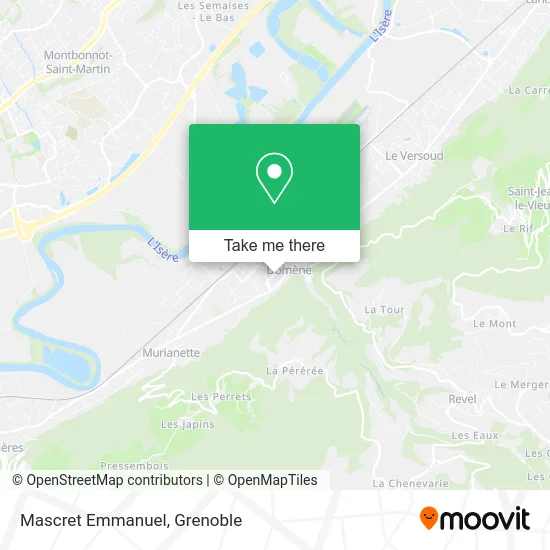 Mascret Emmanuel map