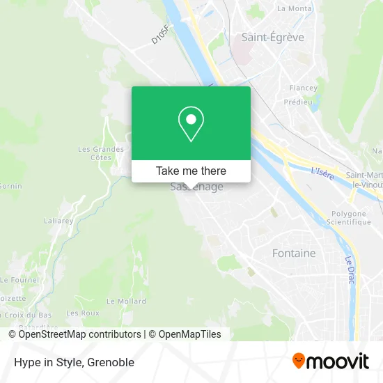 Hype in Style map