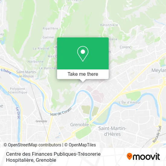Centre des Finances Publiques-Trésorerie Hospitalière map