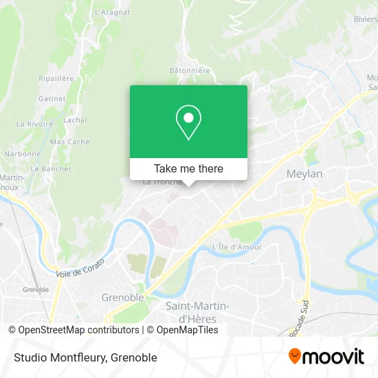 Studio Montfleury map