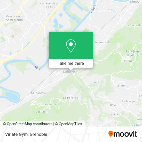 Viriate Gym map