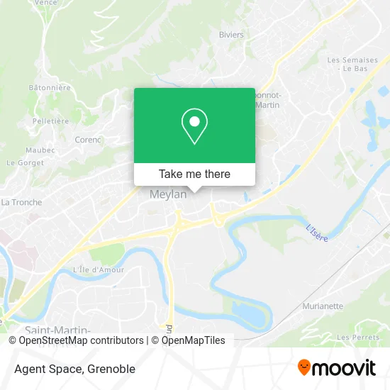 Agent Space map