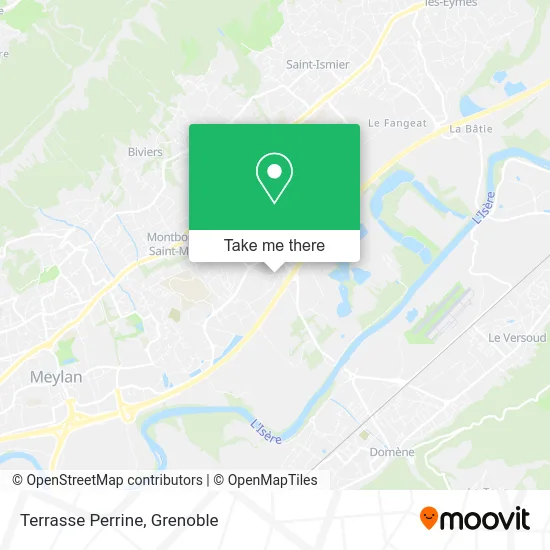 Terrasse Perrine map