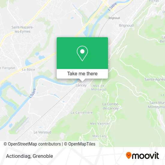 Actiondiag map