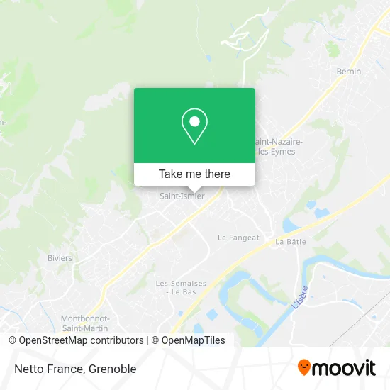 Netto France map