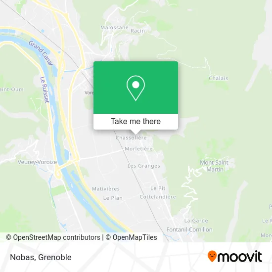 Nobas map