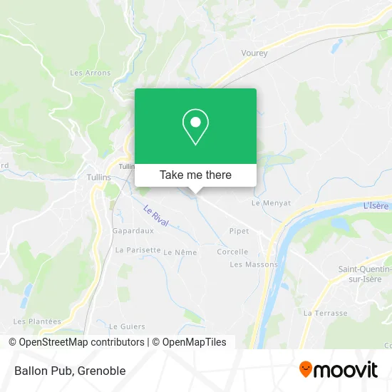 Ballon Pub map