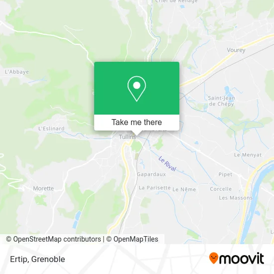 Ertip map