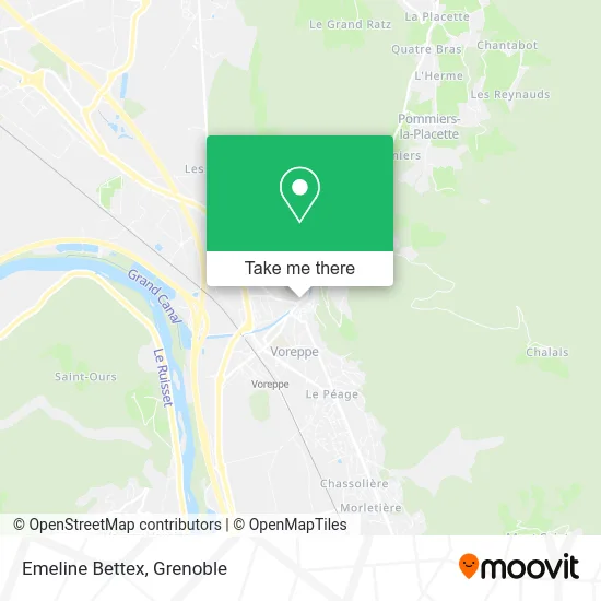 Emeline Bettex map