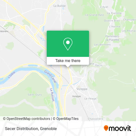 Secer Distribution map