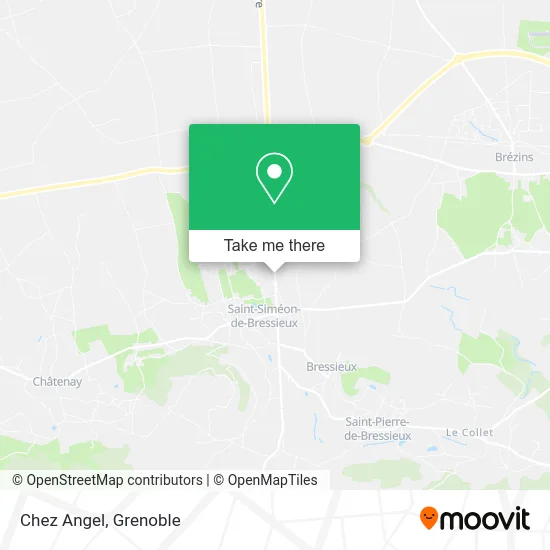 Chez Angel map