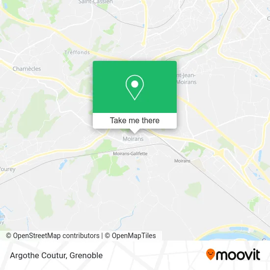 Argothe Coutur map